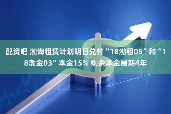 配资吧 渤海租赁计划明日兑付“18渤租05”和“18渤金03”本金15% 剩余本金展期4年